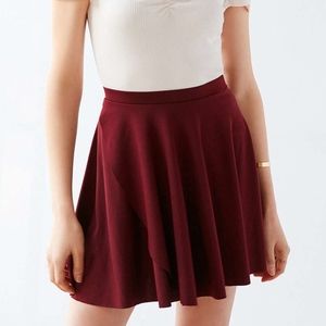Kimchi Blue high-waisted maroon skirt NEVER WORN!!